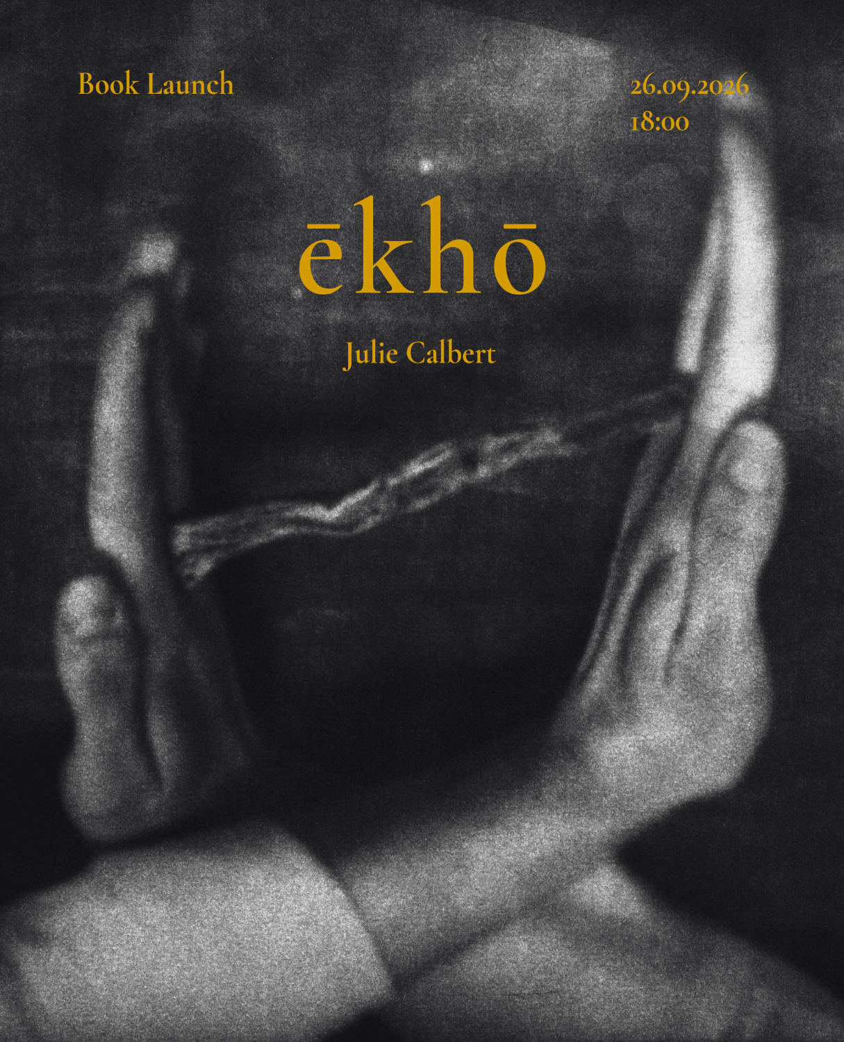 Booklaunch Ēkhō by Julie Calbert